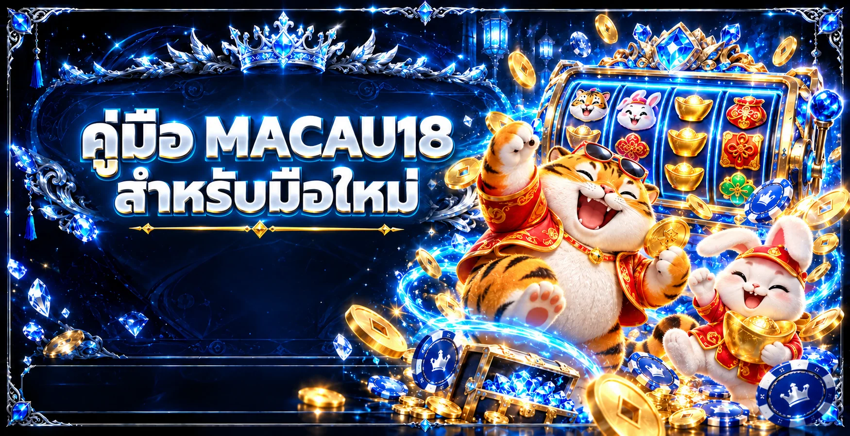 MACAU18 คู่มือมือใหม่ ทางเข้า สล็อต และตั้งงบ